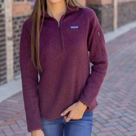 Patagonia Tops - NWT PATAGONIA BETTER SWEATER QUARTER ZIP